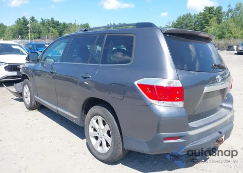 2011 Toyota Highlander Se V6 from USA, damaged, VIN 5TDBK3EH0BS047063